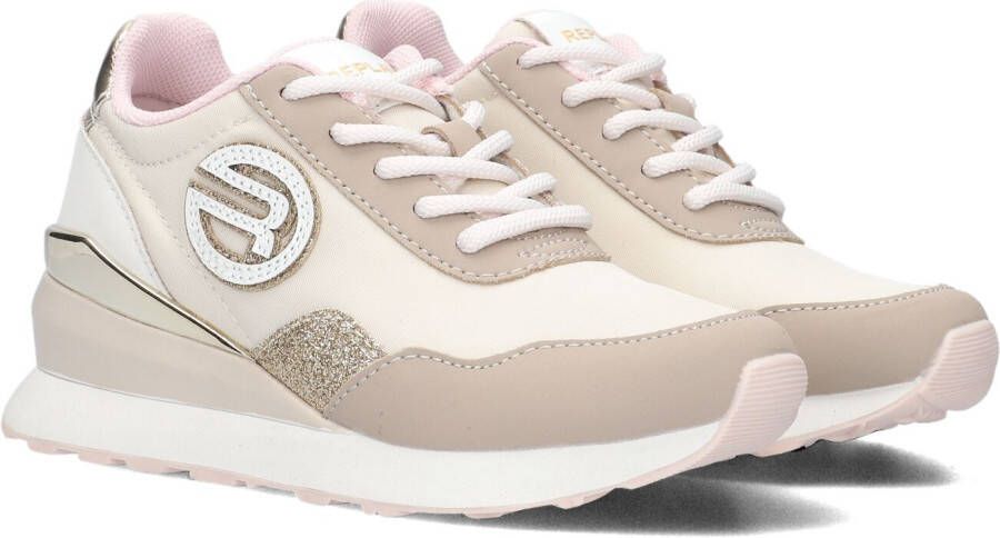 Replay Beige Lage Sneakers Elektra Jr-1