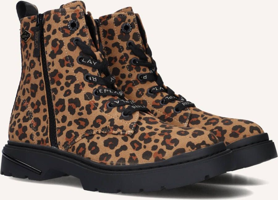 Replay Joplin 16D Veterschoen hoog Beige
