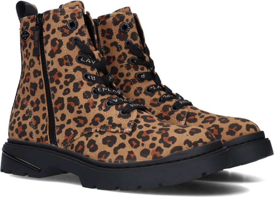 Replay Joplin 16D Veterschoen hoog Beige