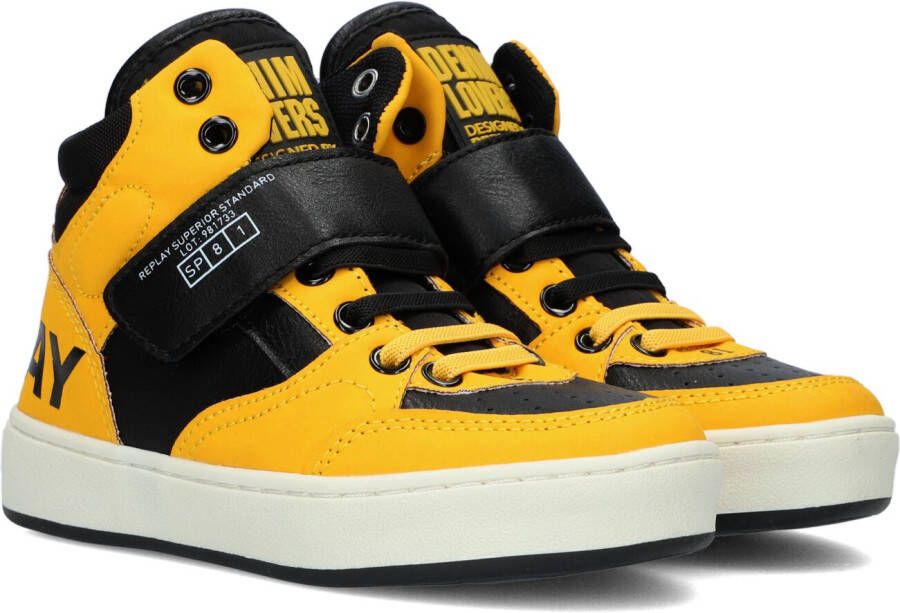 Replay Cobra Hoge sneakers Kids Geel