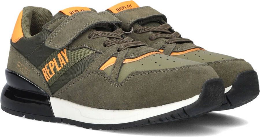 Replay sneakers groen oranje Jongens Synthetisch Logo 28