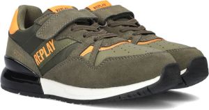 Replay Shoot Jr Lage sneakers Jongens Kids Groen