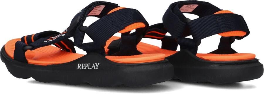 REPLAY Blauwe Sandalen Spacer 2 - Foto 5