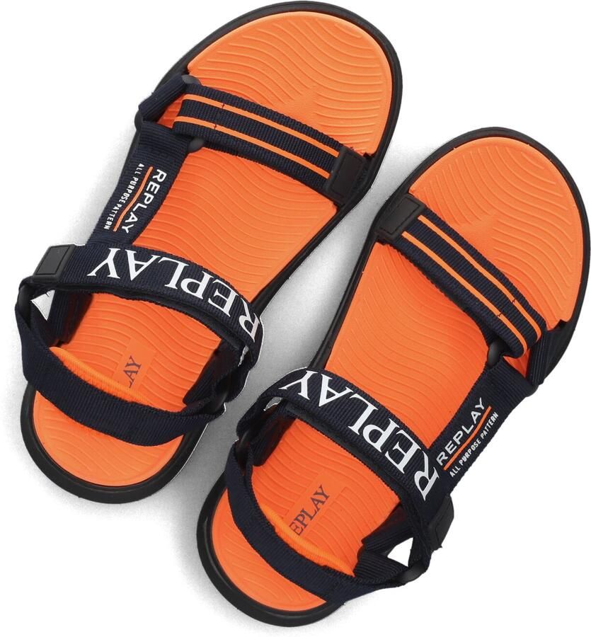 REPLAY Blauwe Sandalen Spacer 2 - Foto 2