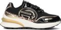 Replay Athena JR 10 chunky sneakers zwart goud Meisjes Synthetisch Meerkleurig 39 - Zwart