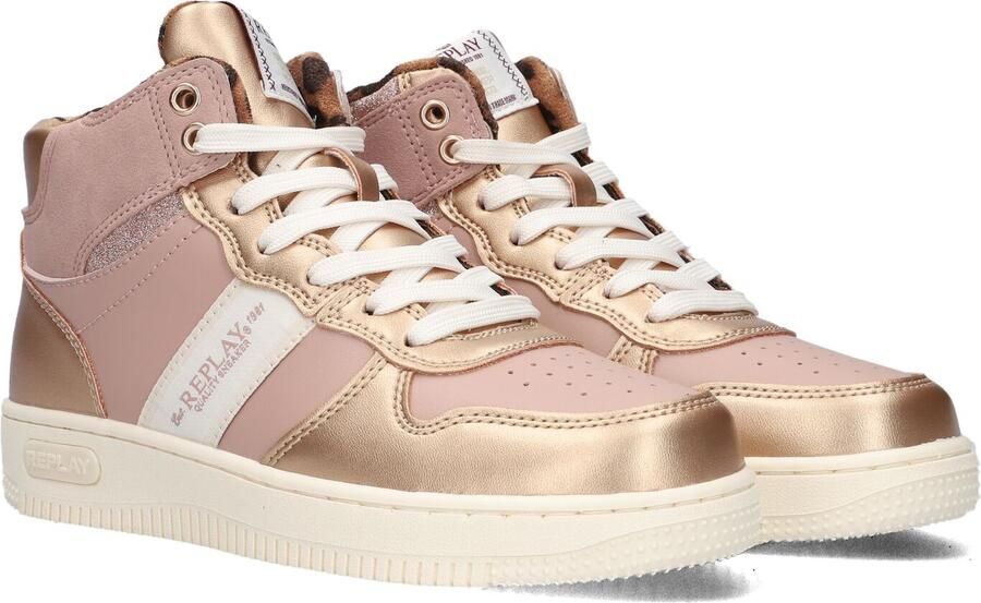 Replay Epic Jr Boot Girl 4 Sneakers Meisjes Rosegoud