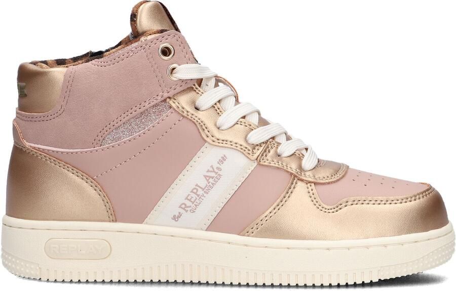 Replay Epic Jr Boot Girl 4 Sneakers Meisjes Rosegoud