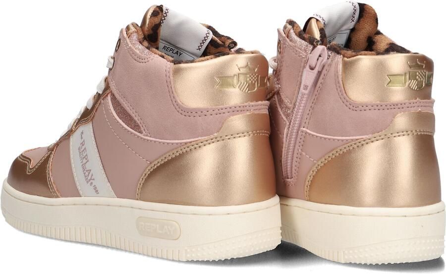 Replay Epic Jr Boot Girl 4 Sneakers Meisjes Rosegoud - Foto 5
