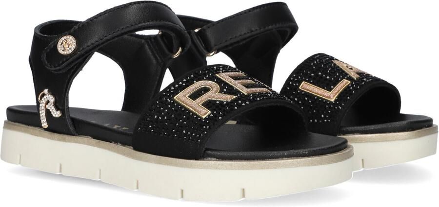 Replay Sandalen JT240018S-0006 Zwart Goud