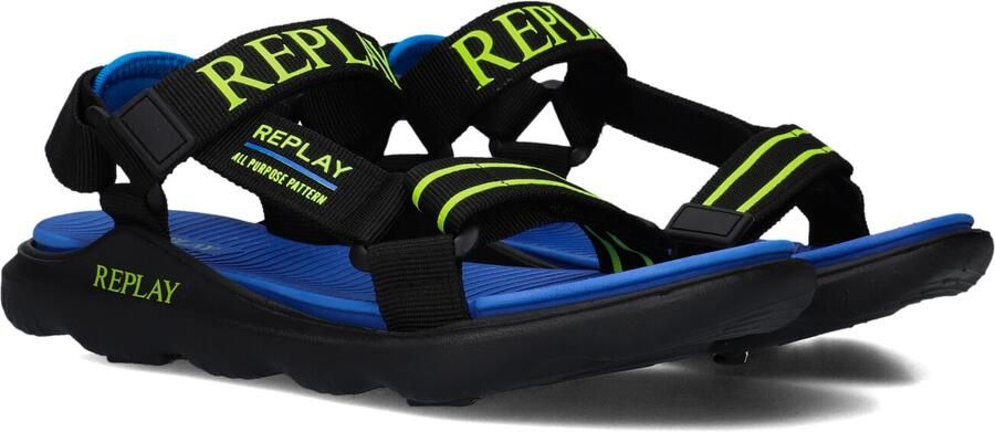 REPLAY Zwarte Sandalen Spacer 2