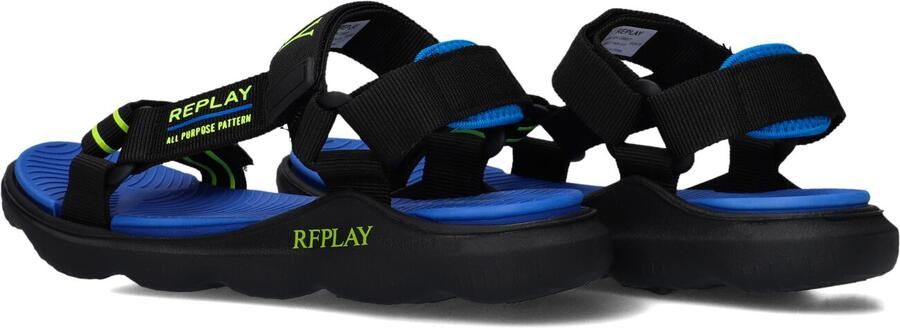 REPLAY Zwarte Sandalen Spacer 2 - Foto 5
