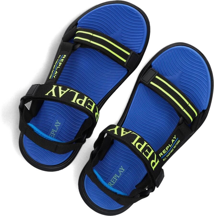 REPLAY Zwarte Sandalen Spacer 2 - Foto 2