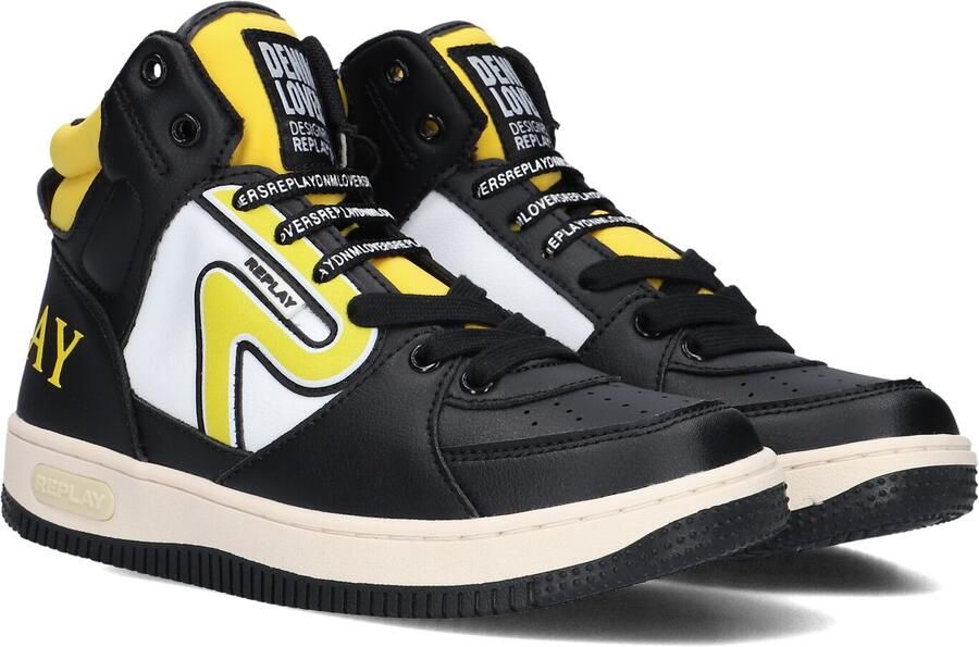 Replay Epic Jr Mid Boy 4 Sneakers Jongens Zwart
