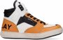 Replay Wall Hoge sneakers Leren Sneaker Jongens Wit - Thumbnail 4