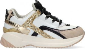 Replay Flys sneaker Sneakers Meisje Overig wit goud