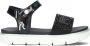 Replay sandalen met steentjes zwart Meisjes Imitatieleer Logo 31 - Thumbnail 1