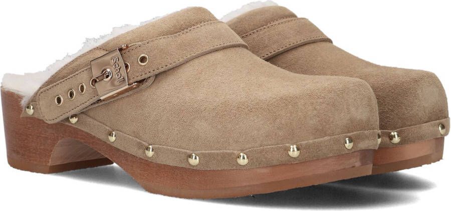 Scholl Pescura Robin Clogs Dames Beige