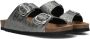 SCHOLL Slippers Dames Noelle Maat: 37 Materiaal: Suède Kleur: Zilver - Thumbnail 1
