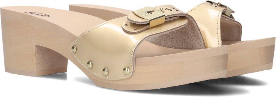 Scholl Iconic Prescura Ibiza Metal Leather Light Muilen