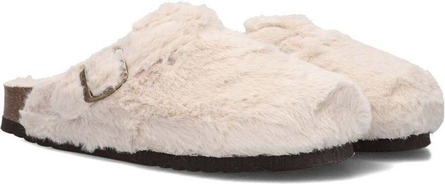 SCHOLL Instappers Dames Fae Maat: 37 Materiaal: Faux Fur Kleur: Wit