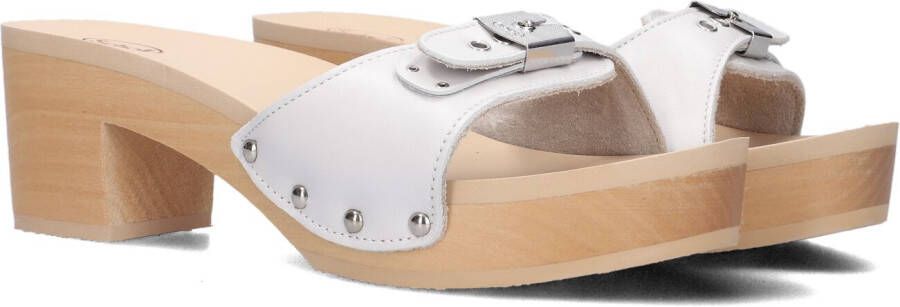 Scholl PESCURA IBIZA Lea-W Dames Muiltjes White