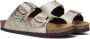 Scholl Noelle Raffia Sandalen goud Leer Dames - Thumbnail 1