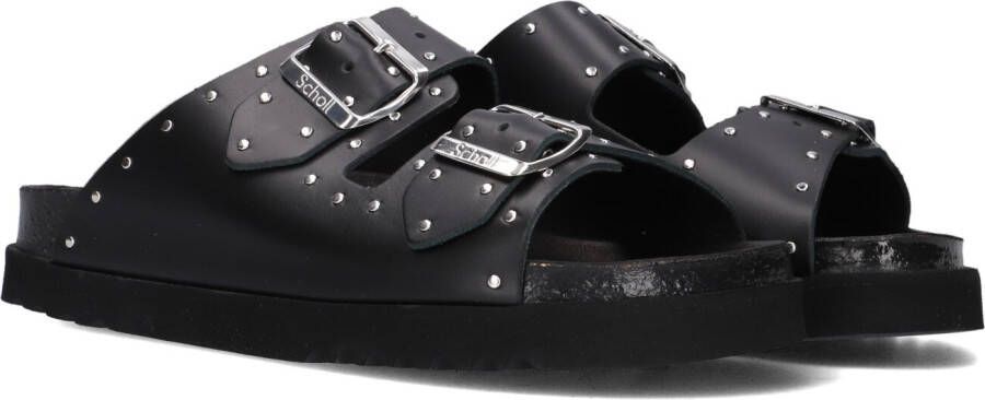 Scholl Beatriz Studs Sandalen zwart Leer Dames