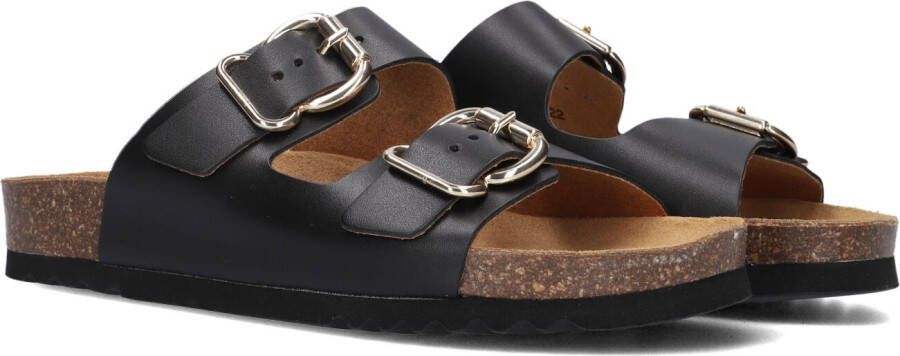 SCHOLL Slippers Dames Isabelle Maat: 36 Materiaal: Leer Kleur: Zwart