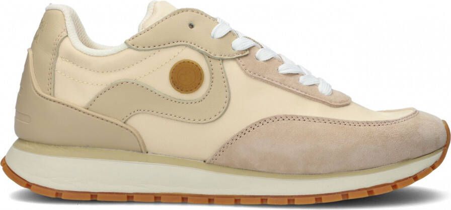 Scotch & Soda Beige Lage Sneakers Inez