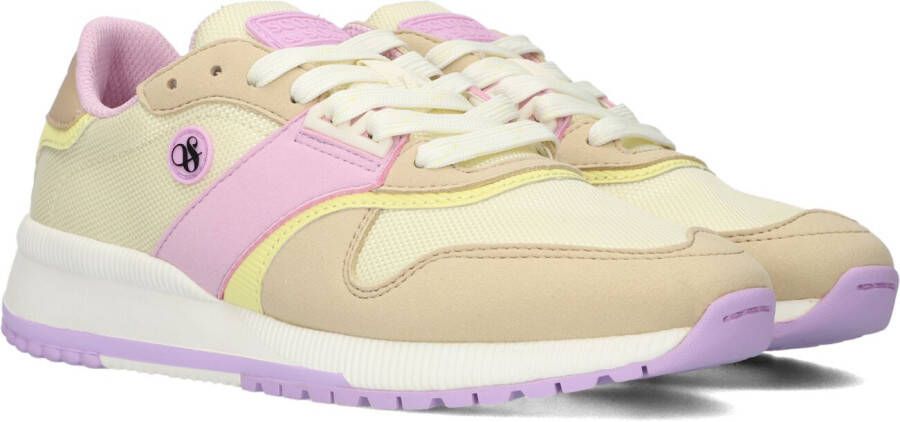 SCOTCH & SODA Lage Sneakers Dames Vivi Maat: 38 Materiaal: Textiel Kleur: Beige