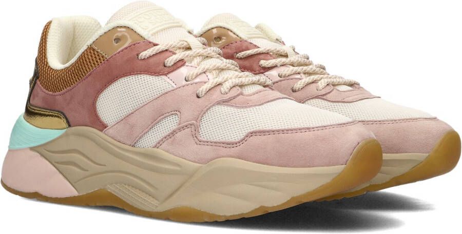 Scotch & Soda Roze Lage Sneakers Celest