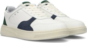 Scotch & Soda Elliot Lage sneakers Leren Sneaker Heren Wit