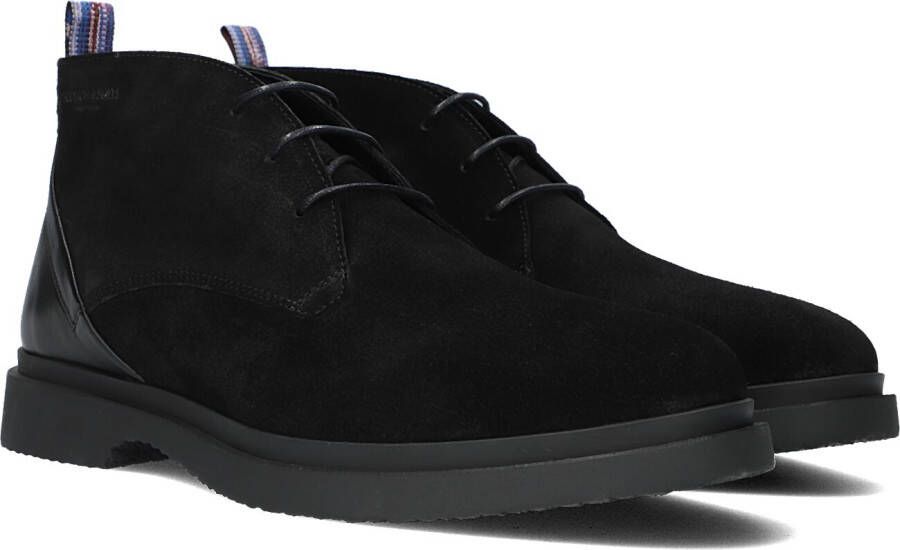 SCOTCH & SODA Veterboots Heren Gallivant Maat: 45 Materiaal: Suède Kleur: Zwart