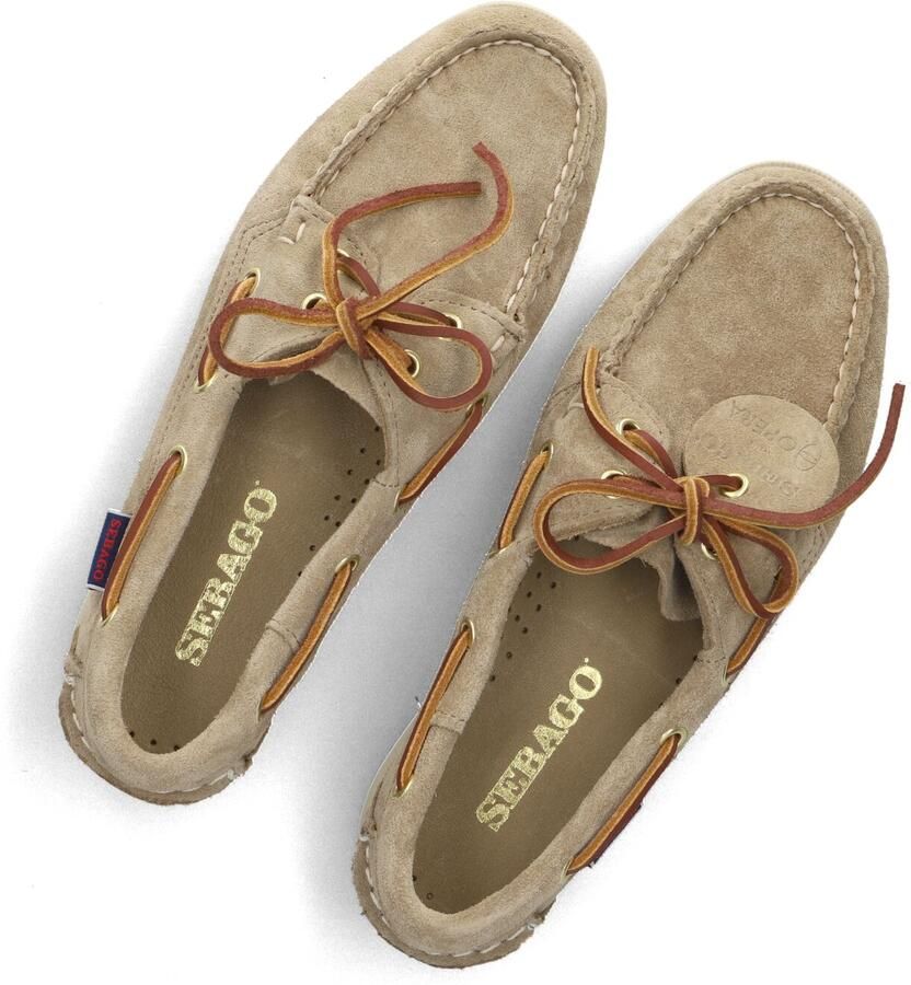 SEBAGO Veterschoenen Dames Portland Maat: 37 Materiaal: Suède Kleur: Beige - Foto 2