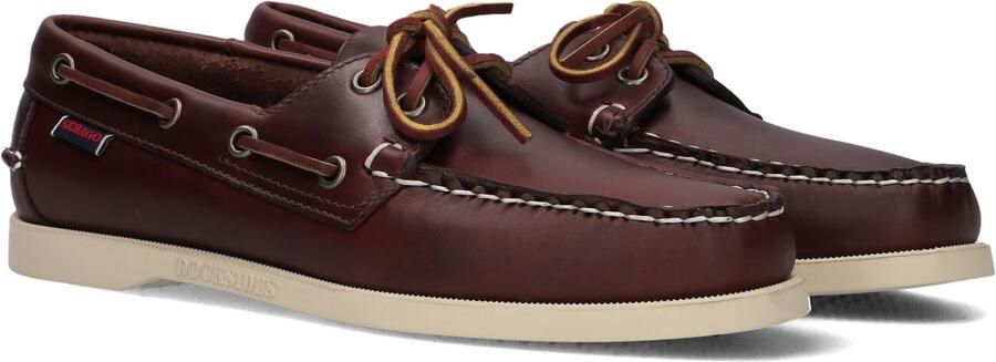 SEBAGO Veterschoenen Dames Docksides Dames Maat: 41 Materiaal: Leer Kleur: Bruin