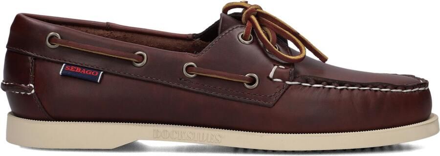 SEBAGO Veterschoenen Dames Docksides Dames Maat: 41 Materiaal: Leer Kleur: Bruin - Foto 3