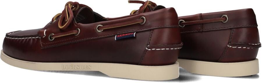 SEBAGO Veterschoenen Dames Docksides Dames Maat: 41 Materiaal: Leer Kleur: Bruin - Foto 5