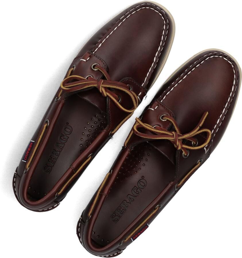 SEBAGO Veterschoenen Dames Docksides Dames Maat: 41 Materiaal: Leer Kleur: Bruin - Foto 2