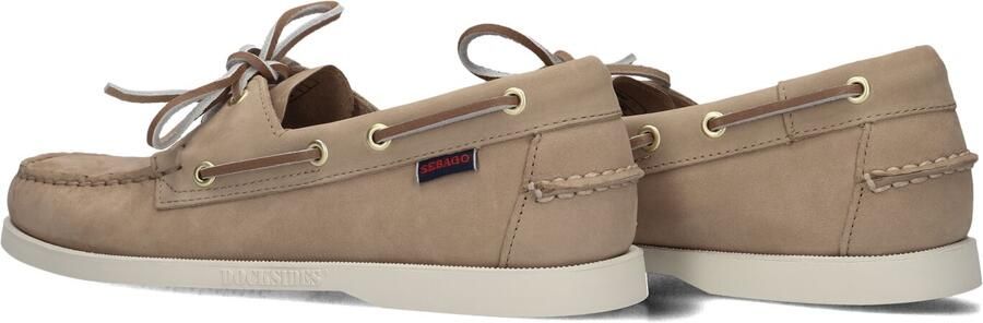 Sebago Dockside Nubuck heren bootschoen Taupe - Foto 5