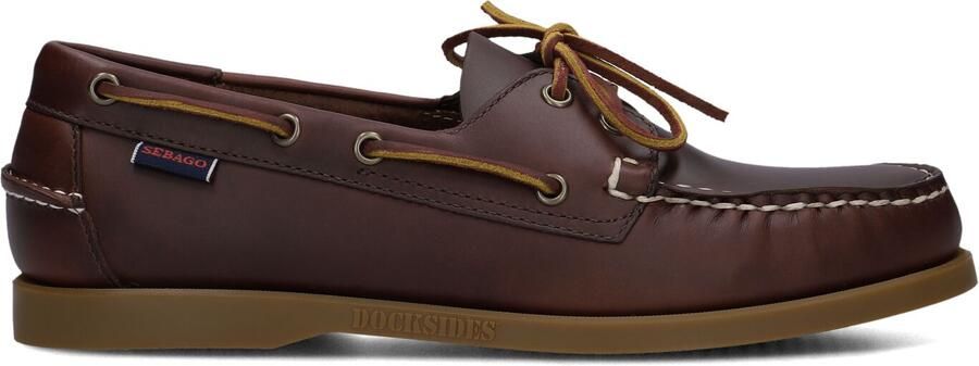 SEBAGO Veterschoenen Heren Docksides Maat: 44 Materiaal: Leer Kleur: Bruin - Foto 3