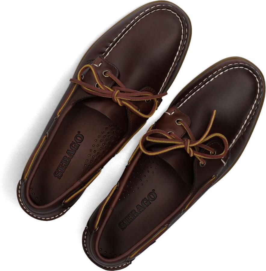 SEBAGO Veterschoenen Heren Docksides Maat: 44 Materiaal: Leer Kleur: Bruin - Foto 2
