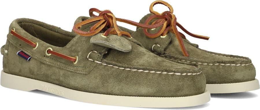 SEBAGO Groene Veterschoenen Portland Artisan