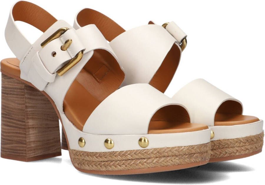 See By Chloé Beige Sandalen Fibbia Clog