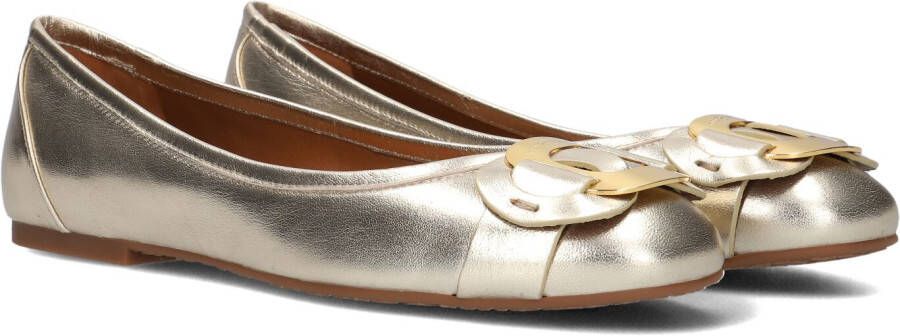 SEE BY CHLOÉ See By Chloé Ballerina Dames Chany Maat: 38 Materiaal: Leer Kleur: Goud
