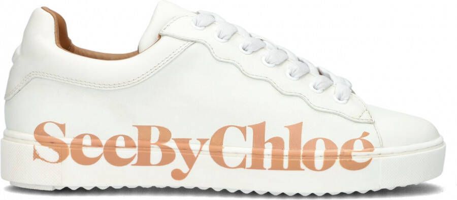 See By Chloé Essie Lage sneakers Leren Sneaker Dames Wit