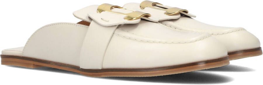 See by Chloé Witte leren loafers Sb40012A 17001 White Dames