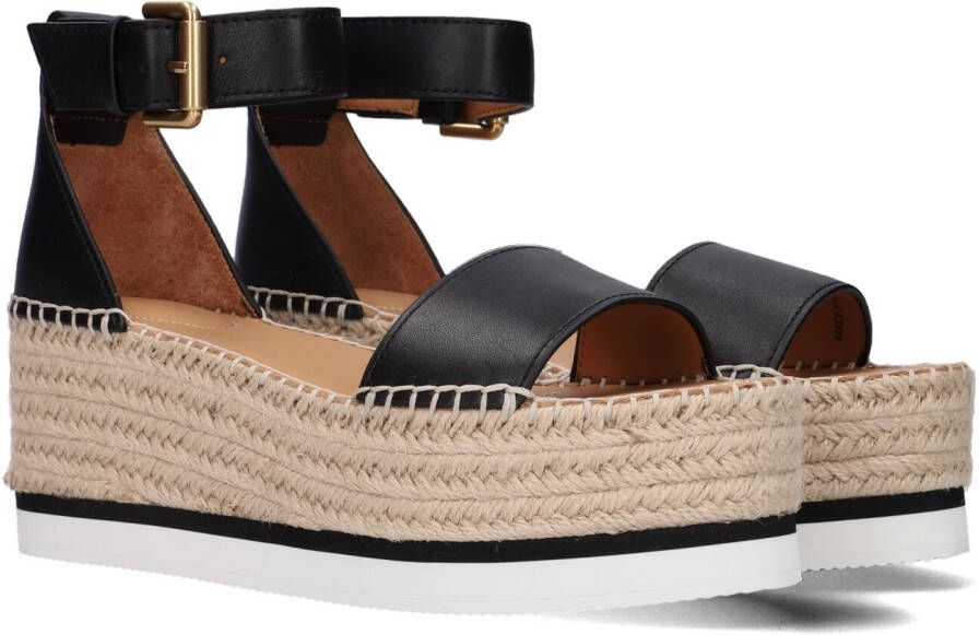 See By Chloé Zwarte Espadrilles Glyn