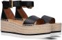 See By Chloé Glyn Espadrilles Dames Zwart - Thumbnail 1