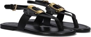See by Chloé Chany lederen sandalen Zwart Dames