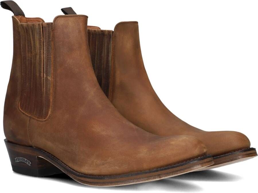 SENDRA Cowboylaarzen Heren 18470 Maat: 39 Materiaal: Leer Kleur: Bruin